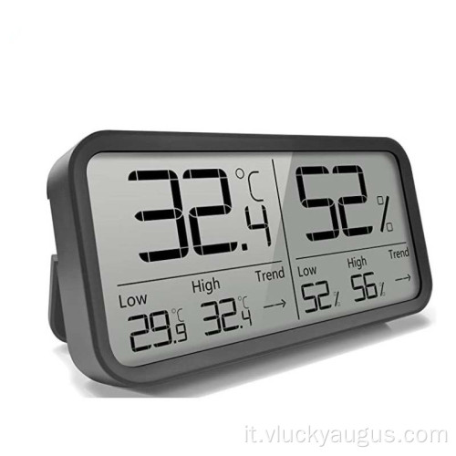Igrometro della stazione meteorologica del termometro digitale LCD